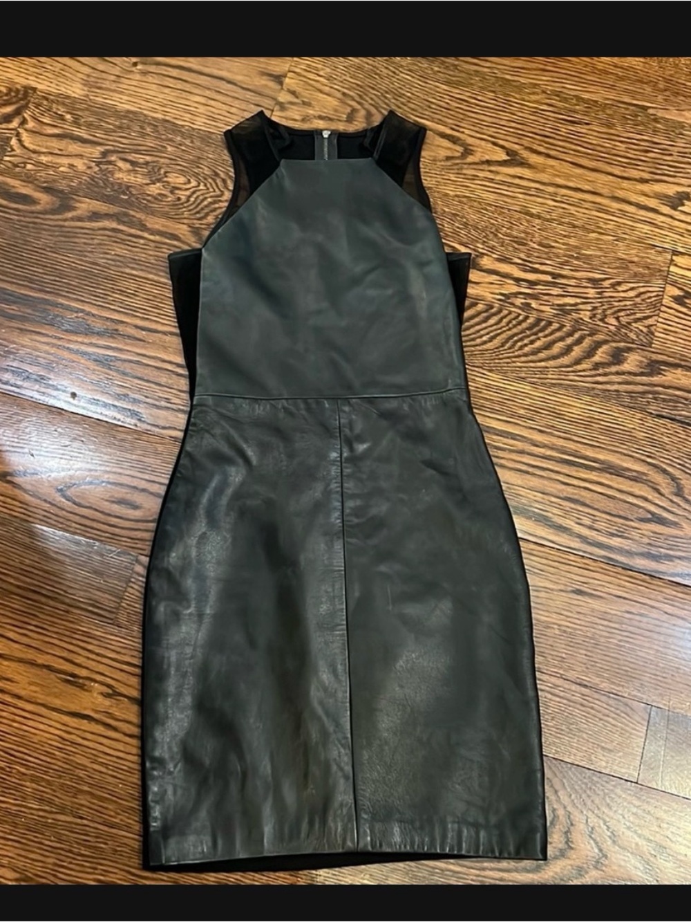 MASON Lambskin Leather Dress Size 0